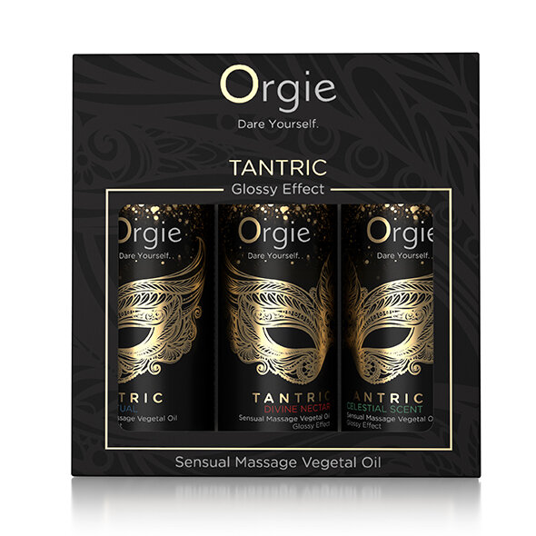 Orgie Tantric Mini Size Kollektion Massageöle 3 x 30 ml Set