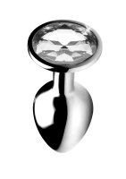 Booty Sparks Anal Plug Clear Gem S 2,8 cm