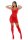 Forplay Sheer Intimacy Mesh Dress Set red XL