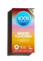 EXS Mixed Flavored - Condoms - 12 Pieces