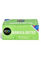 EXS 3In1 (Ribbed,Dotted and Flared) - Condoms - 144 Pieces
