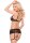 Allure Anna Bra and Suspender Skirt Set One Size