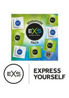 EXS Sensation Pack - Condoms - 24 Pieces