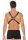 Shots chains chest harness black