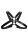 Shots leather chest harness with large buckle black one size fits all
