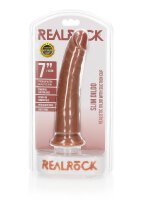 Slim Realistic Dildo with Suction Cup - 7" / 18 cm