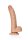 Curved Realistic Dildo with Balls and Suction Cup - 8" / 20,5 cm