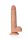 Straight Realistic Dildo with Balls and Suction Cup - 8" / 20,5 cm