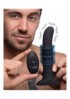 Sliding Shaft - Silicone Vibrator with Remote Control