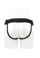 Hollow Strap-On with Balls - 23,2 cm