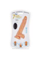 Cloud 9 - Pro Vibro Saugnapf Dildo mit Ferbedienung 18 cm
