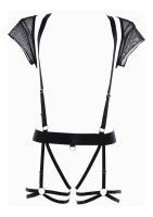 Allure St. Tropez Babe Suspender OS Black