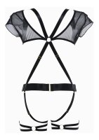 Allure St. Tropez Babe Suspender OS Black