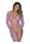 Magic Silk - Fishnet Gartered Catsuit - One Size - Lavender