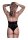 Magic Silk - Seamless Halter Teddy - One Size - Black