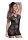 Magic Silk - Seamless Criss Cross neck Dress - One Size - Black