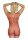 Magic Silk - Seamless Dress - One Size - Red