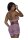 Magic Silk - Seamless Crotchless Romper - One Size - Lavender