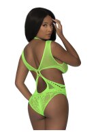 Magic Silk - Seamless Teddy - One Size - Lime