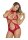 Magic Silk - Seamless Teddy - One Size - Red
