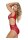 Magic Silk - Seamless Teddy - One Size - Red