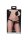 Shots Dual Silicone Ribbed Strap-On Double Dildo black