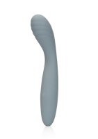 Loveline Ultra Soft Silikon G-Punkt Vibrator grau