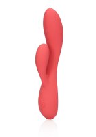 Loveline Glatter ultra softer Silikon Rabbit-Vibrator rosa