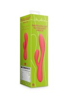 Loveline Glatter ultra softer Silikon Rabbit-Vibrator rosa