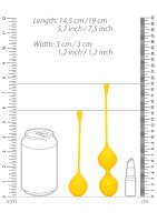 Loveline silicone pool floor training set yellow