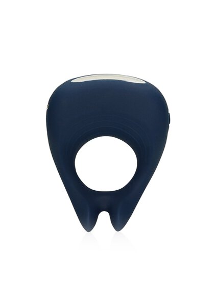 Loveline vibrating cock ring with tip blue