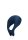 Loveline vibrating cock ring with tip blue