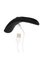 Loveline Vibrating Penis Ring Licorice-Black