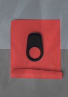 Loveline Vibrating Penis Ring Licorice Black
