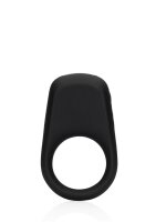 Loveline Vibrating Penis Ring Licorice Black