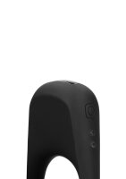 Loveline Vibrating Penis Ring Licorice Black