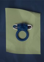 Loveline Vibrierender Rabbit Penis Ring blau