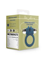 Loveline Vibrierender Rabbit Penis Ring blau