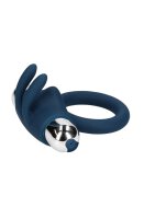 Loveline Vibrierender Rabbit Penis Ring blau