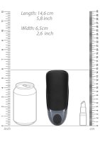 Loveline Vibrierende Masturbatorhülse Lakritz Schwarz