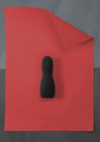 Loveline Vibrating Masturbator Sleeve Licorice Black