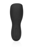 Loveline Vibrating Masturbator Sleeve Licorice Black