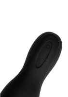 Loveline Vibrating Masturbator Sleeve Licorice Black