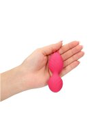 Loveline Vibro Ei mit Fernbedienung Erdbeerrot