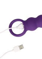 Loveline Drop-Shaped Anal Vibrator Purple
