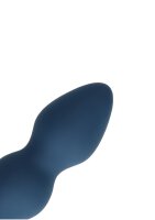 Loveline Analplug in Tropfenform blau 3,3 cm