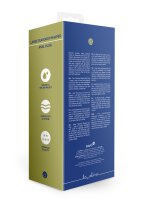 Loveline Analplug in Tropfenform blau 3,8 cm