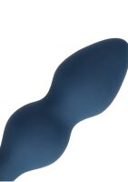 Loveline Analplug in Tropfenform blau 3,8 cm