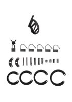 ManCage model 23 chastity cage black 6.5 cm