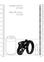 ManCage model 25 chastity cage black 9 cm
